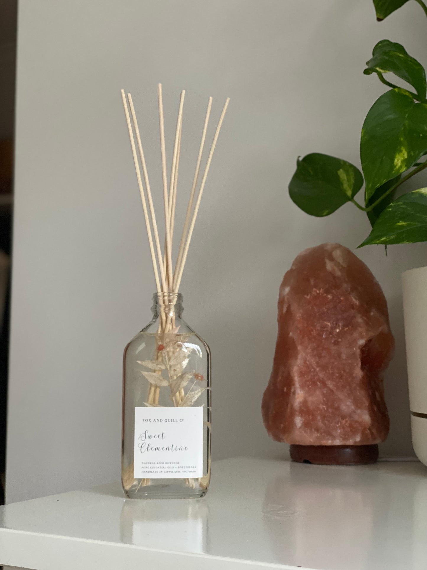 sweet clementine botanical reed diffuser