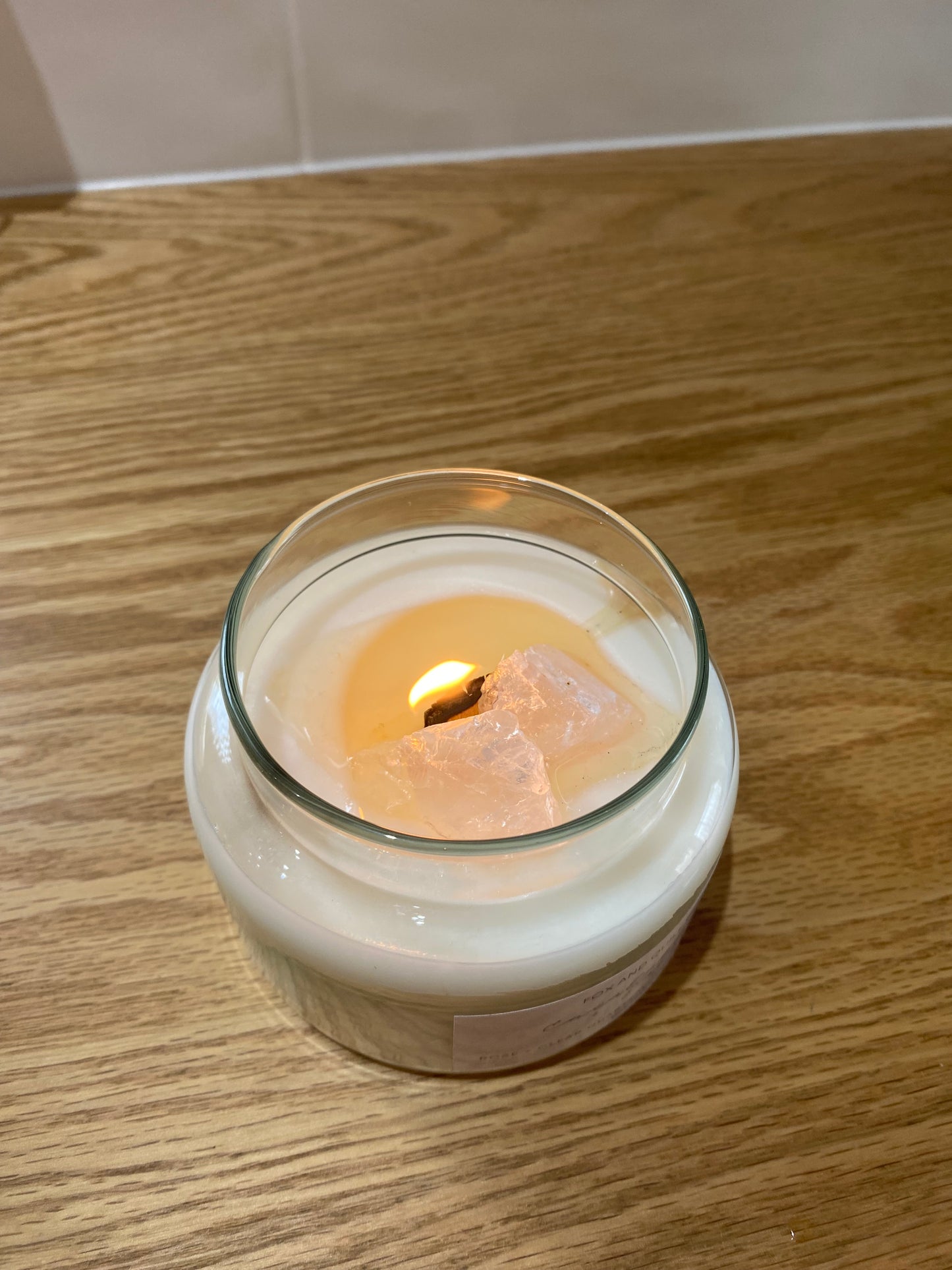 wildflower + honey apothecary soy candle