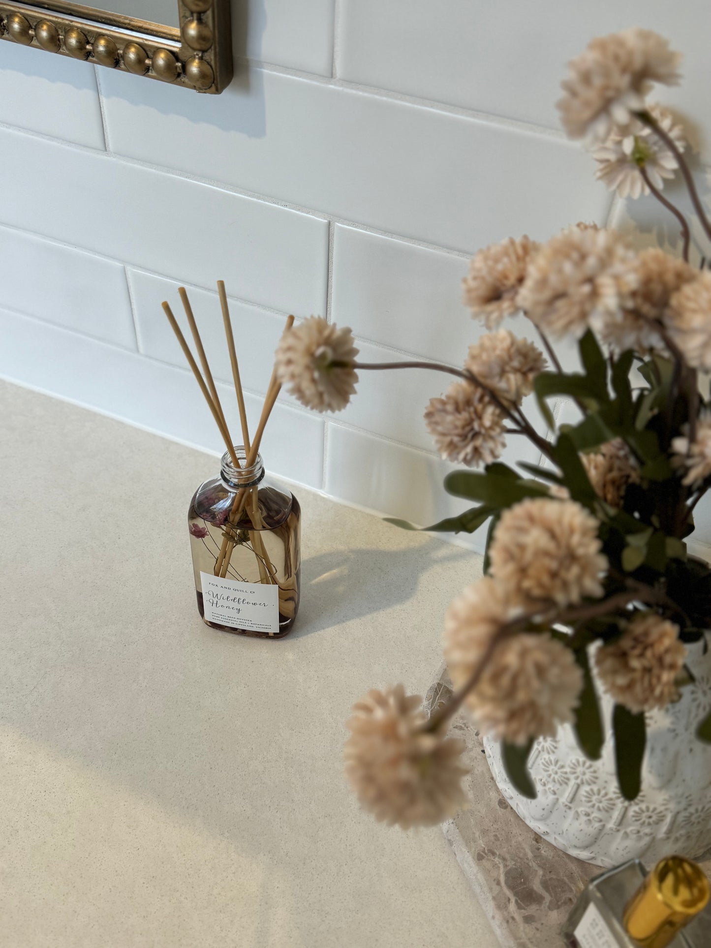 wildflower + honey botanical reed diffuser