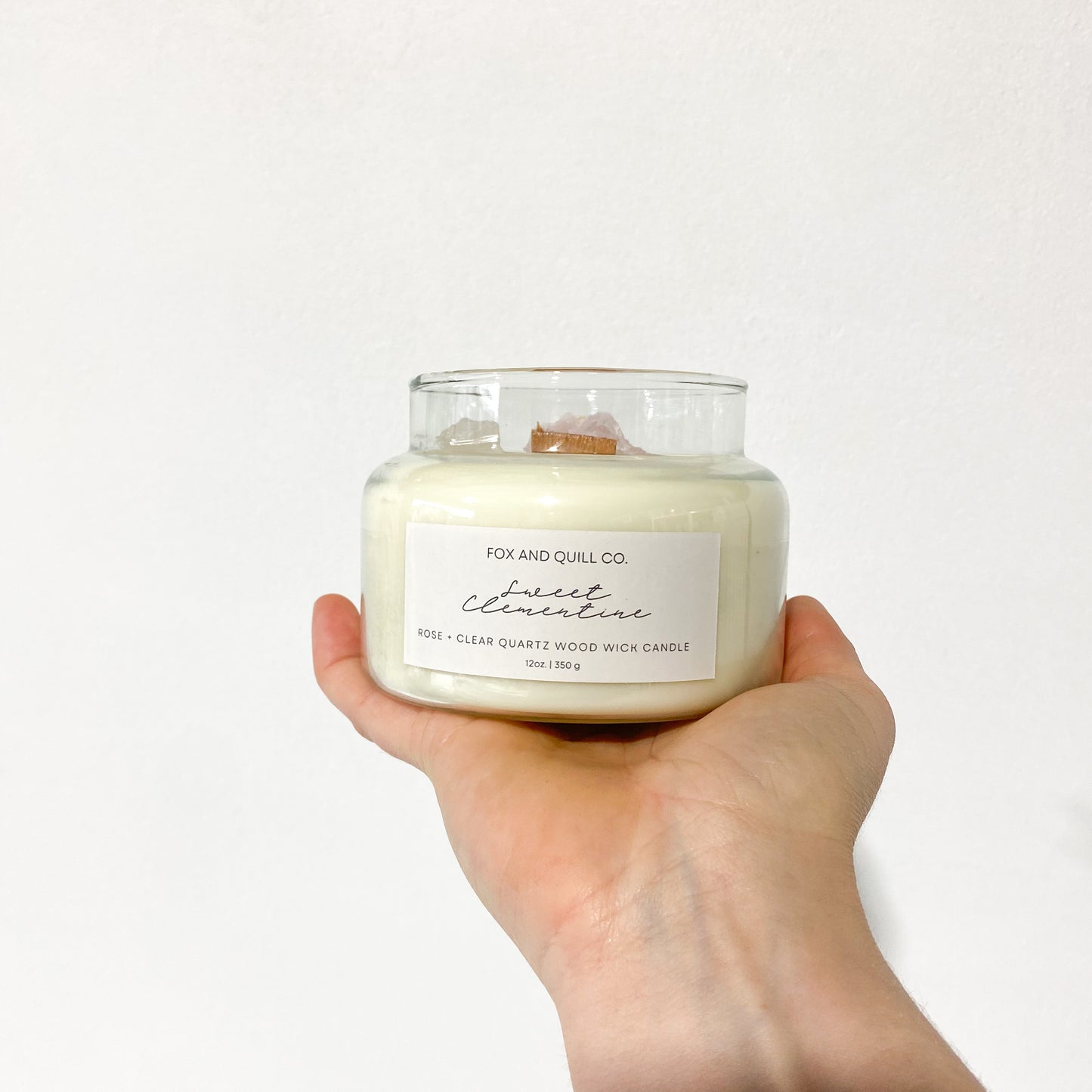 sweet clementine apothecary soy candle