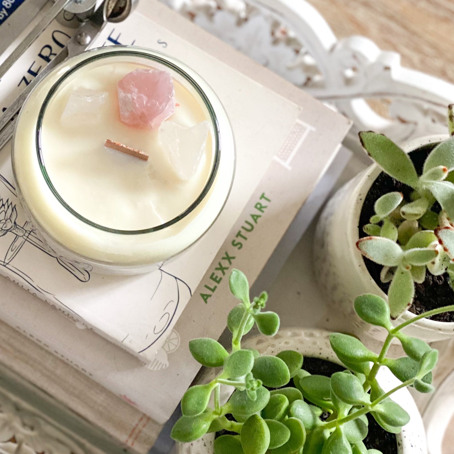 sweet clementine apothecary soy candle