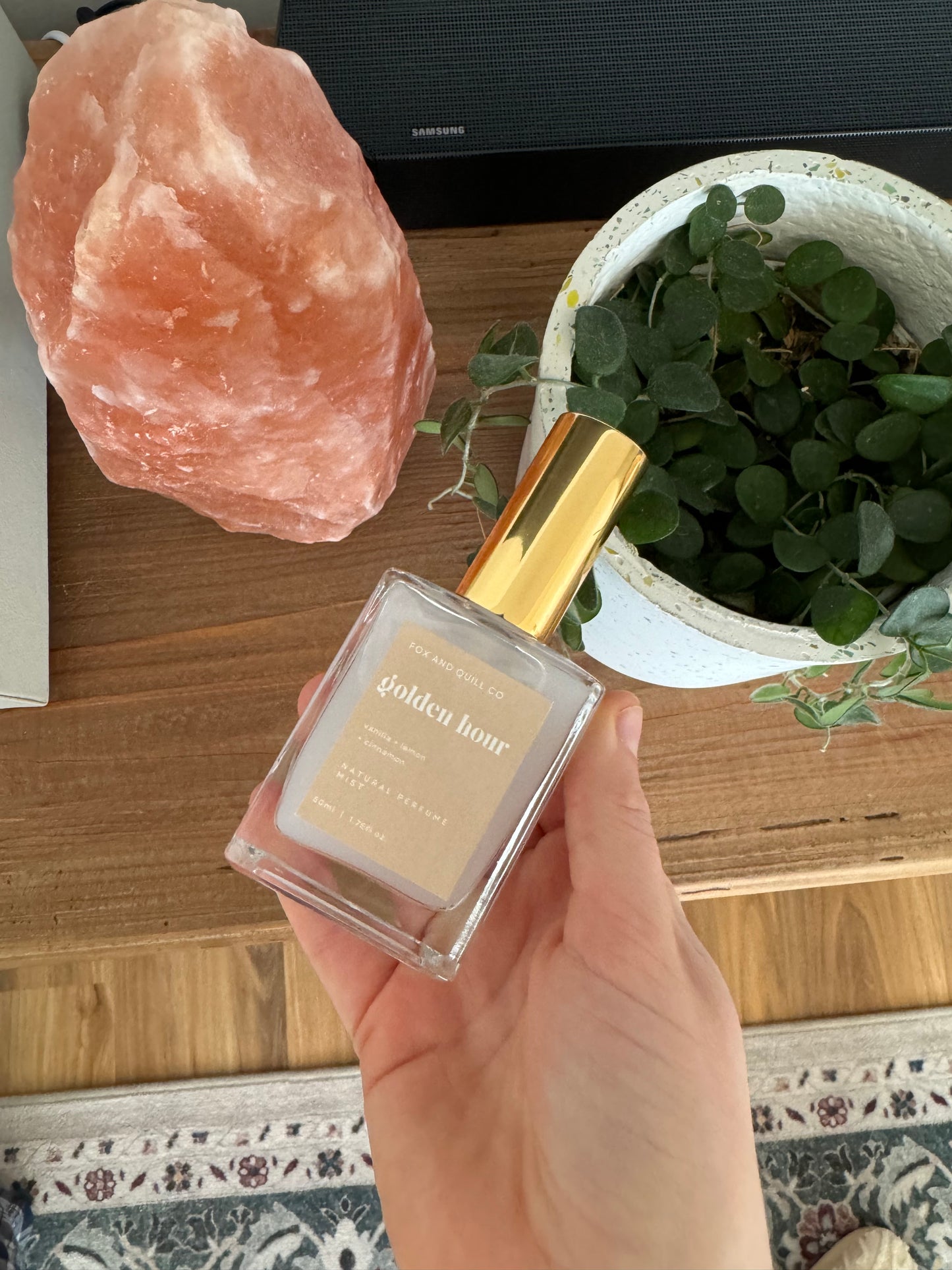 golden hour perfume mist