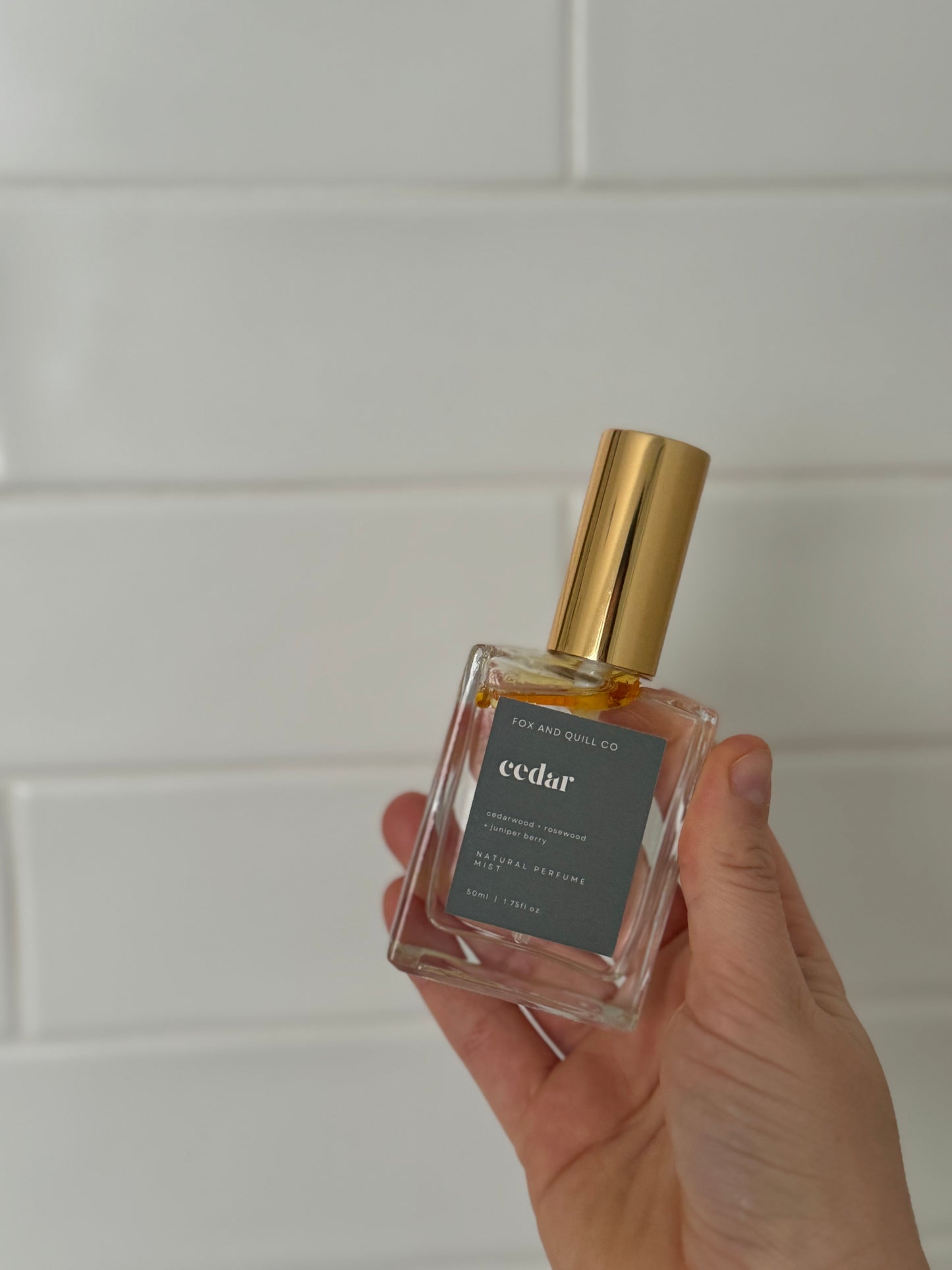 cedar perfume mist