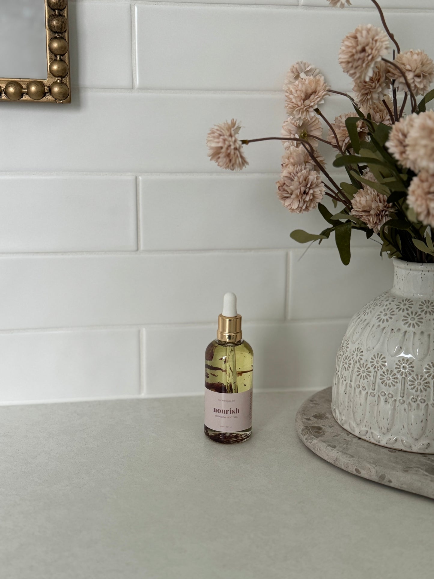 nourishing botanical body oil