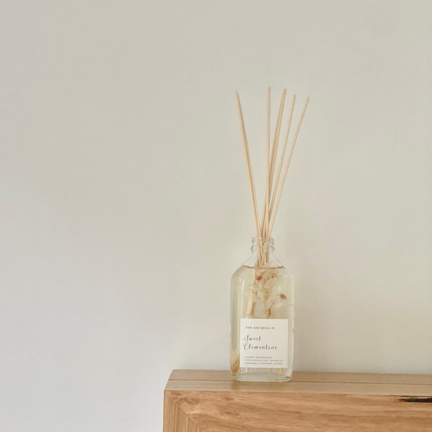 sweet clementine botanical reed diffuser