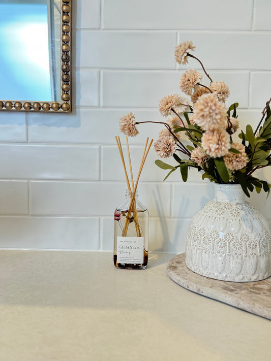 wildflower + honey botanical reed diffuser